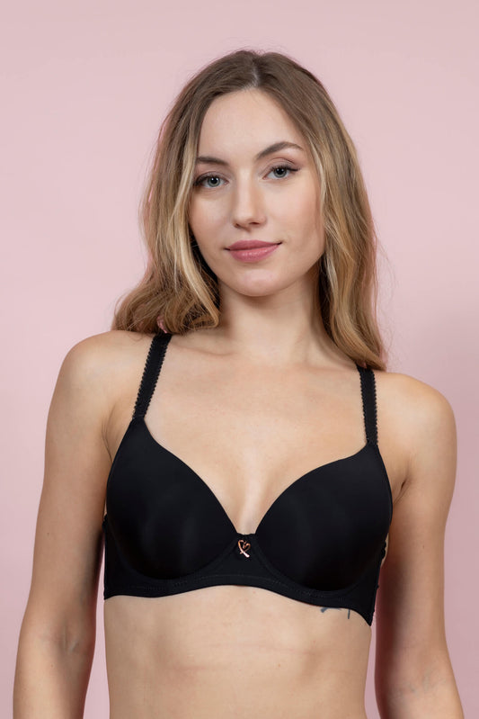 חזיית חצי ריפוד חלקה