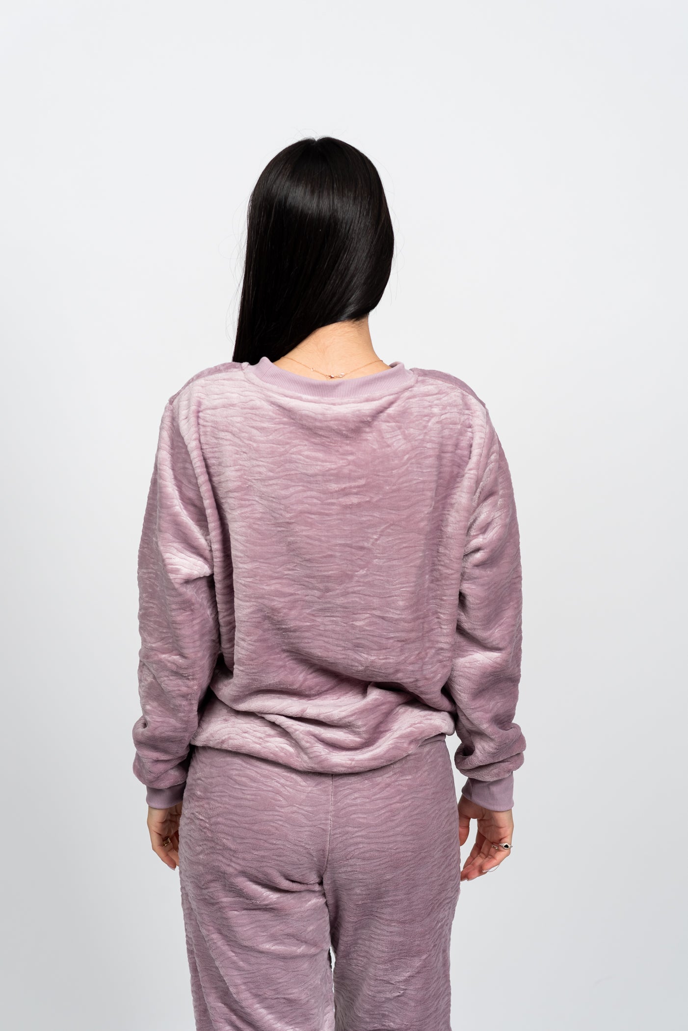 סט פיג'מת פליז מחממת