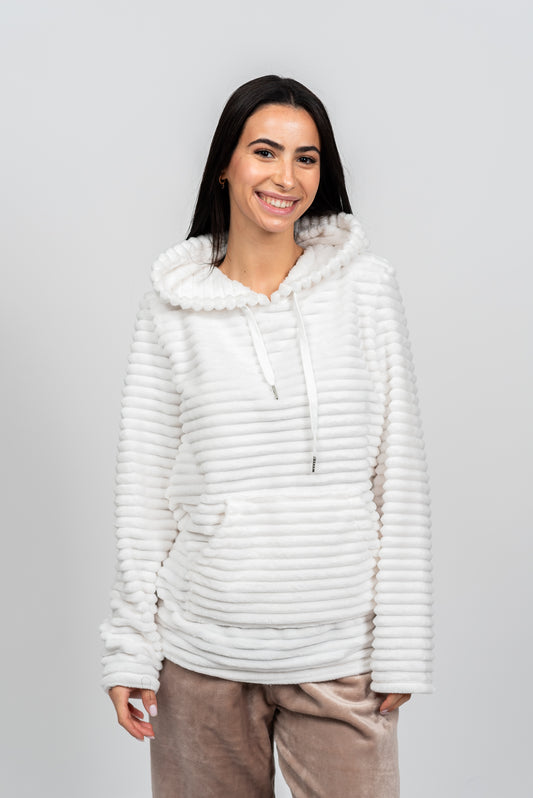 סט פליז מלא - קפוצ'ון ומכנס ג'וגר