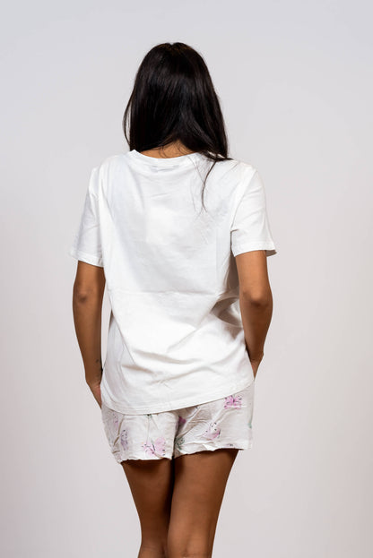 סט פיג'מת כותנה וויסקוזה Butterfly