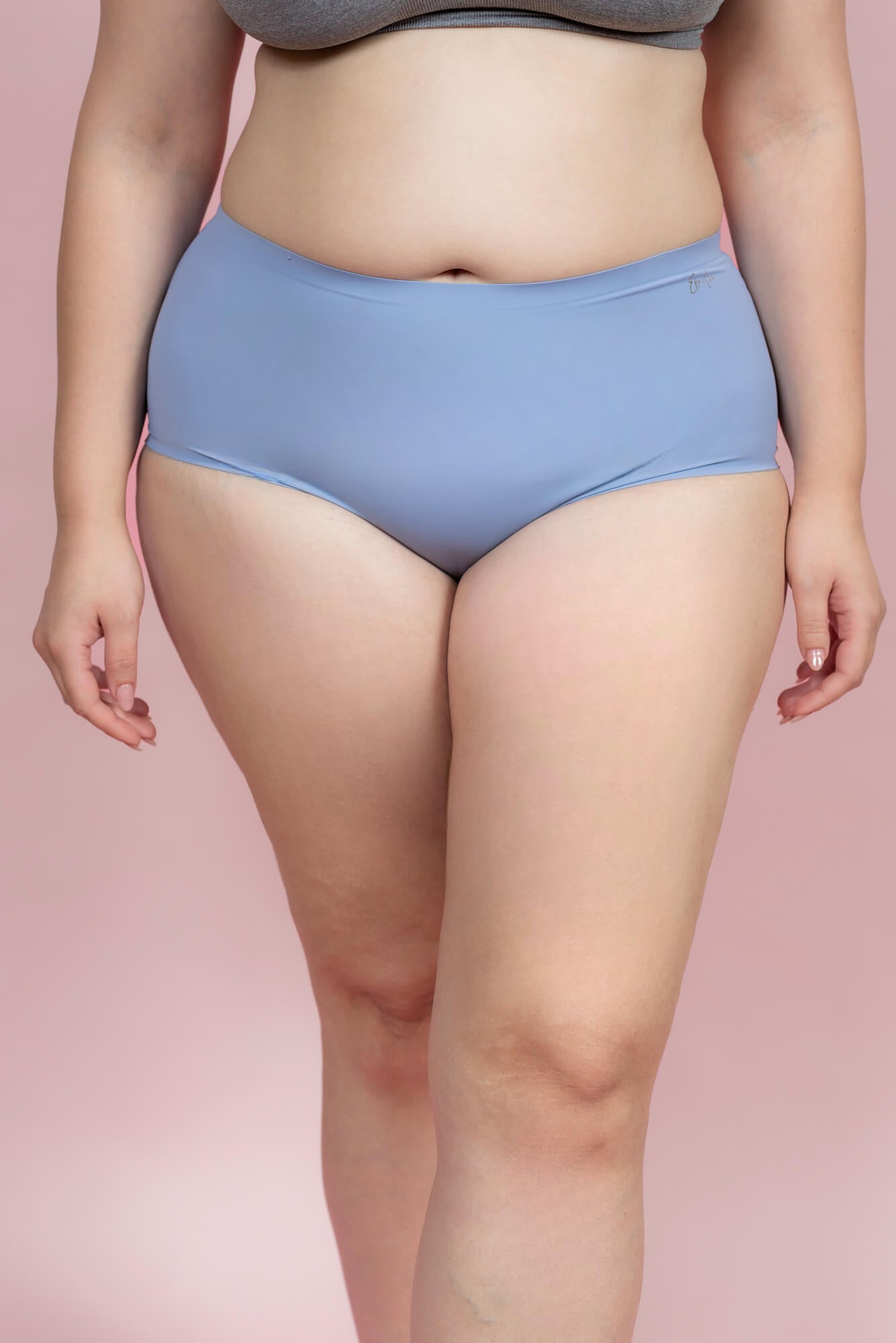 תחתון מקסי לייזר קאט בשילוב תחרה