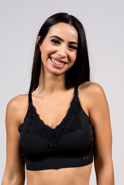 גוזיית לייזר קאט בשילוב תחרה