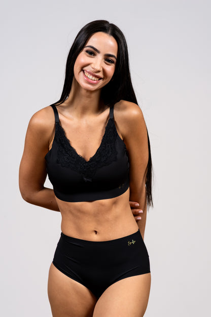 גוזיית לייזר קאט בשילוב תחרה