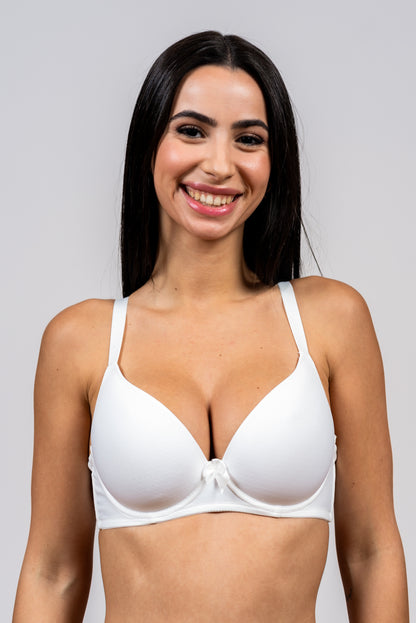 חזיית בייסיק חלקה עם ברזל