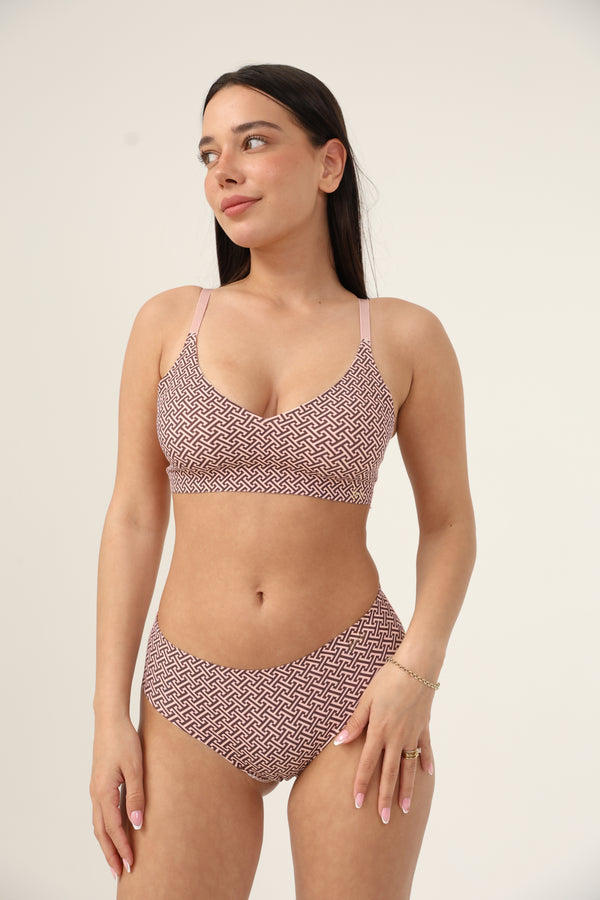 גוזיית לייזר עם סגירה מאחור הדפסים