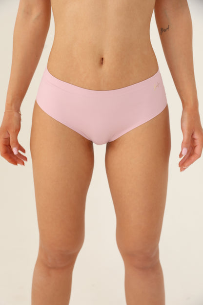 תחתון ביקיני ללא תפר בשילוב תחרה