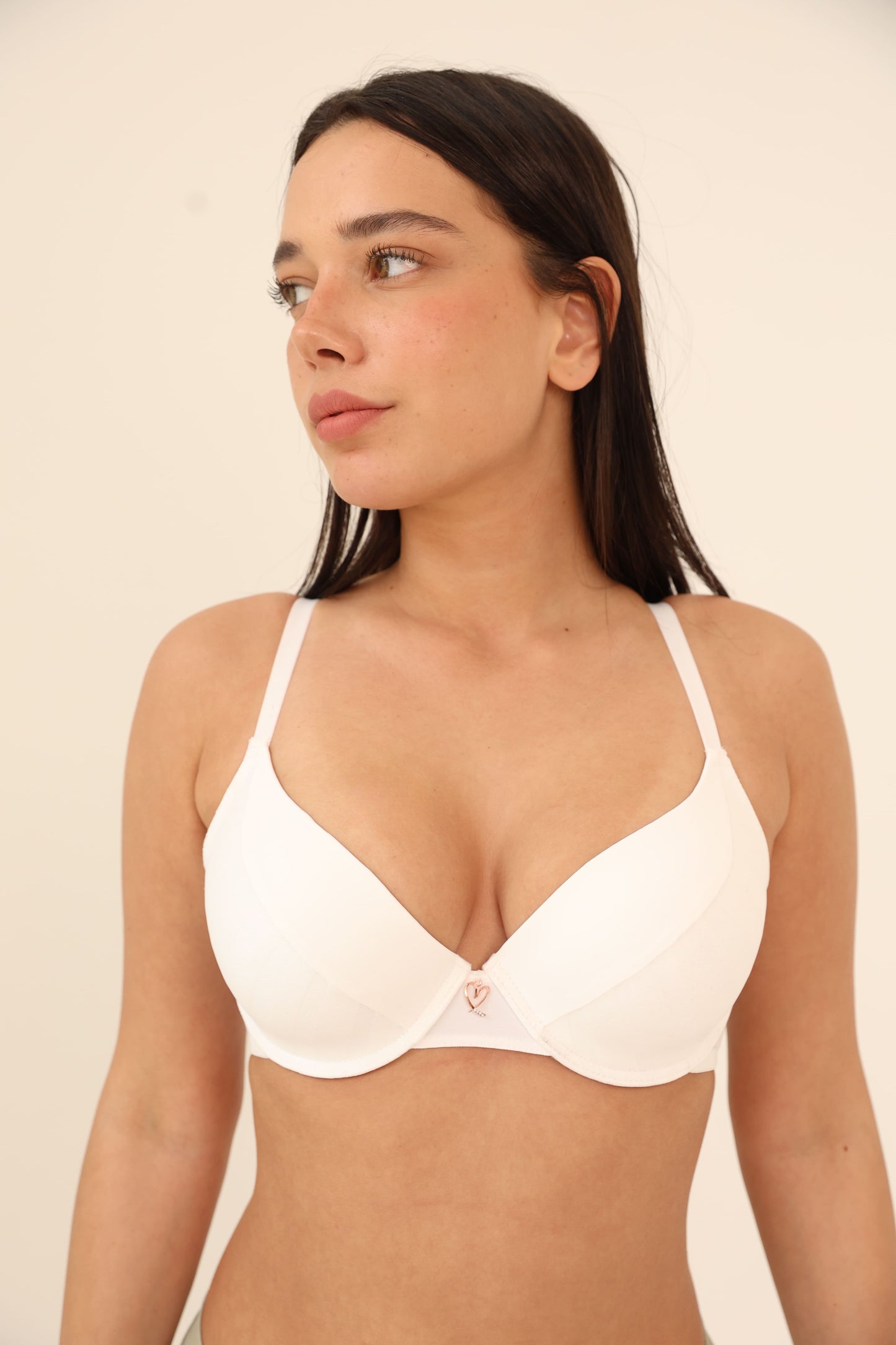 חזיית ריפוד קל פסים