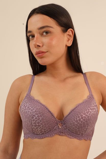 חזיית ריפוד קל תחרה סקסית