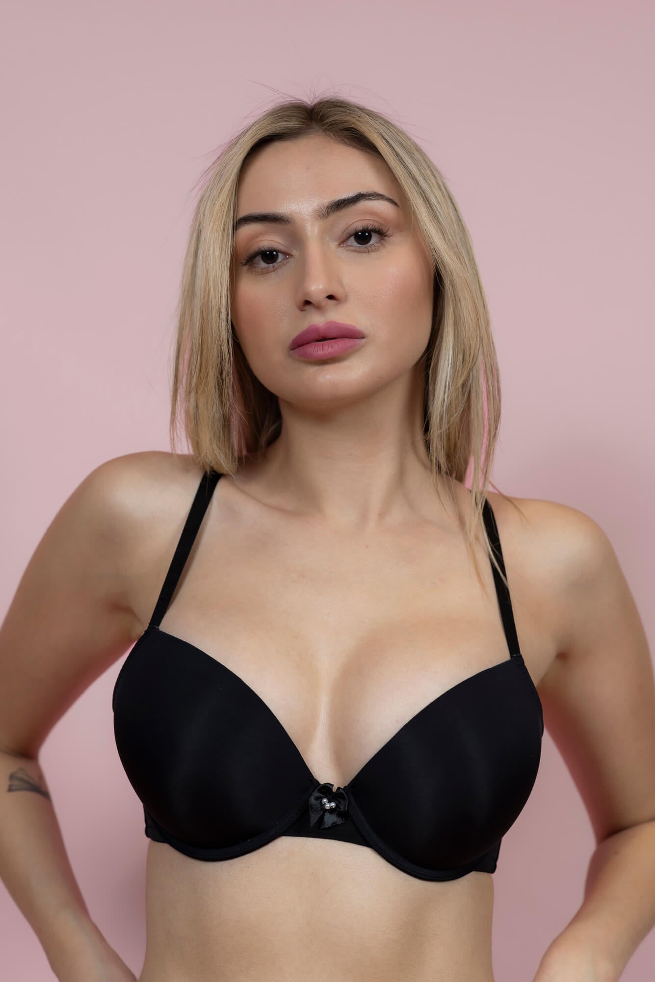 חזיית חצי ריפוד חלקה