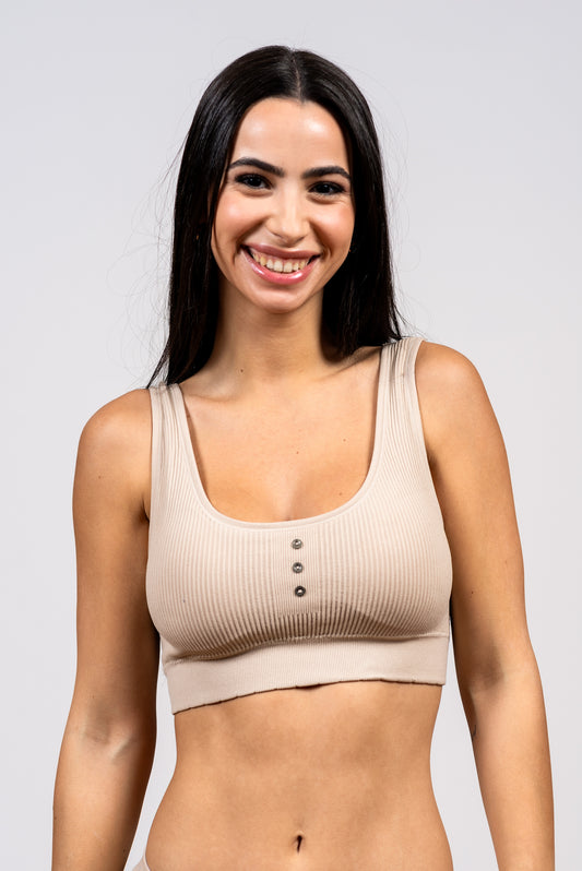 גוזיית ריב סנטוני כפתורים