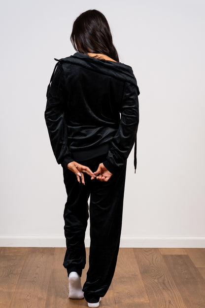 סט קטיפה ספורטיבי