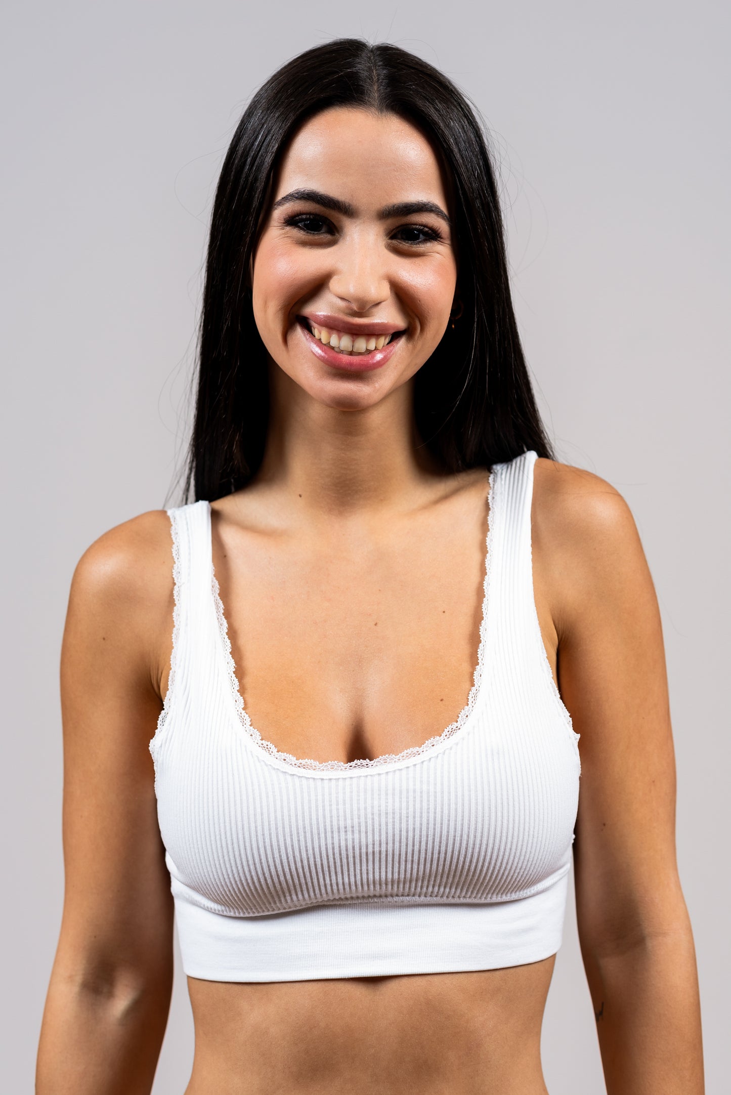 גוזיית סנטוני ריב עם סגירה מאחור