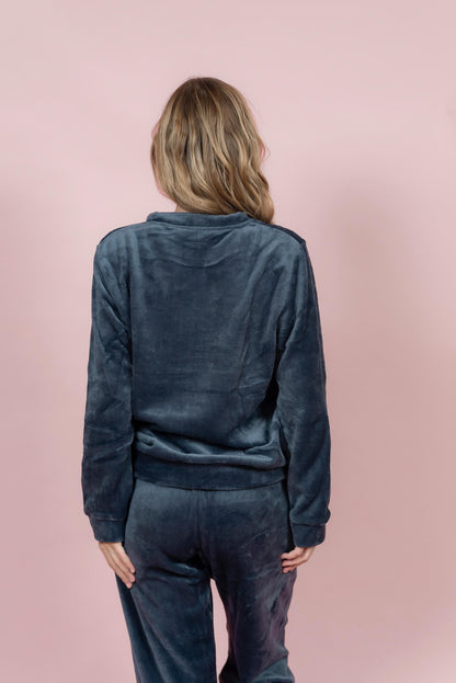 סט פיג’מה פליז I Love Emelie