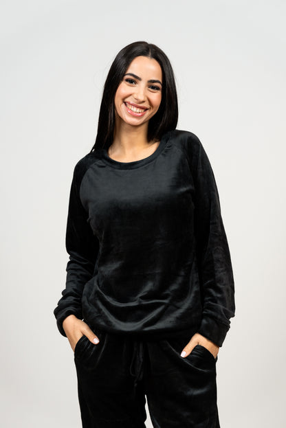 סט קטיפה טרנינג