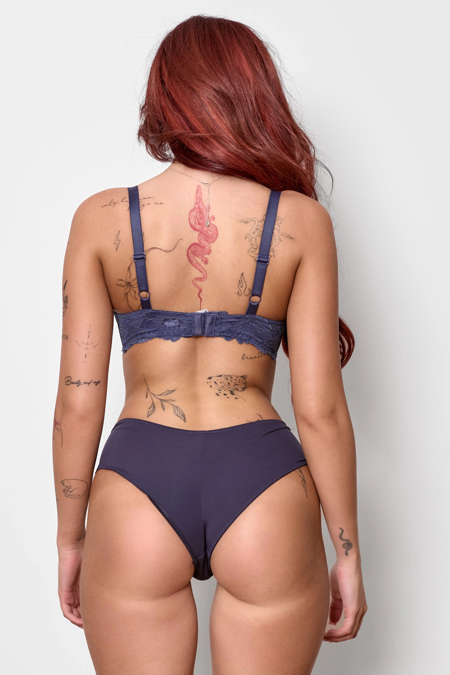 תחתון ברזילאי Strappy Lace בשילוב תחרה
