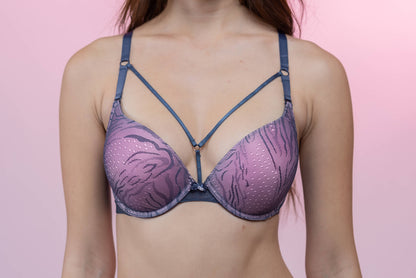 חזיית דאבל פוש איקסים עם פפיון